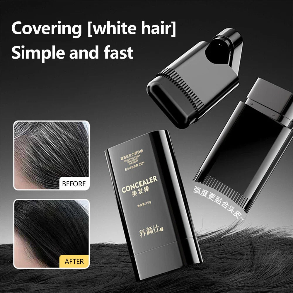 Long-Lasting Hair Dye Comb Stick – Instant Grey Coverage